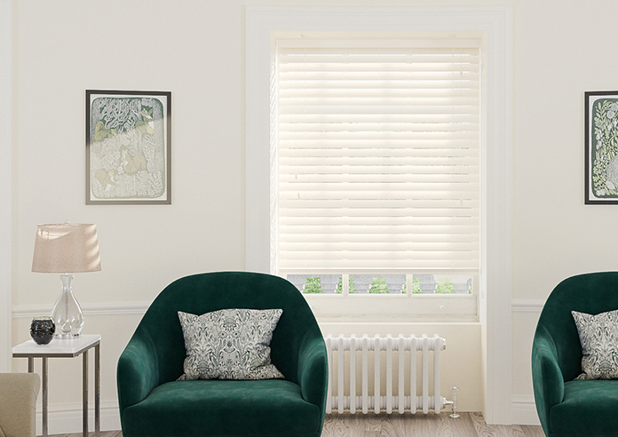 Origin, Seashell White - Motorised Venetian Blind - Image 3